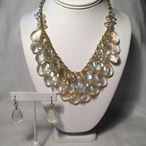 Set Necklace with Matching Earrings